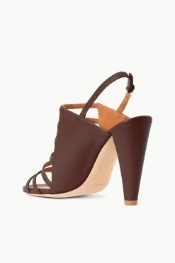 EMMA HEEL | MAHOGANY -Chic Style Shop STAUD EMMA HEEL MAHOGANY SUPF 23 ECOM 3