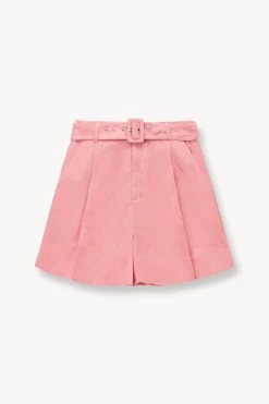 ERIS SHORT | ROSEBUD -Chic Style Shop STAUD ERIS SHORT ROSEBUD SPRING 23 ECOM 1