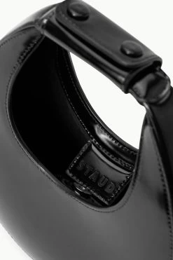 GOODNIGHT MOON BAG | BLACK 12 GOODNIGHT MOON BAG | BLACK -Chic Style Shop STAUD GOODNIGHTMOONBAG BLACK ECOM 3
