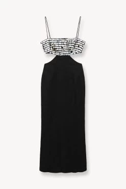 JADA DRESS | BLACK -Chic Style Shop STAUD JADA DRESS BLACK SUPF 23 ECOM 1 1