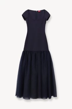 JOSEPH DRESS | NAVY 10 JOSEPH DRESS | NAVY -Chic Style Shop STAUD JOSEPH DRESS NAVY SUPF 23 ECOM 1