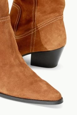JUNE BOOT | TAN SUEDE -Chic Style Shop STAUD JUNE BOOT TANSUEDE SEASON 22 ECOM 5