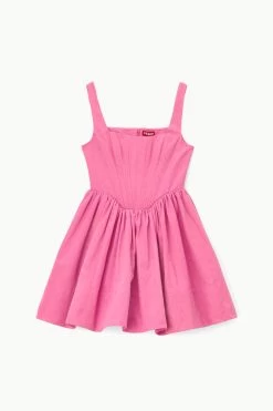 LANDSCAPE DRESS | LOLLIPOP -Chic Style Shop STAUD LANDSCAPE DRESS LOLLIPOP FALL 22 ECOM 1 R1