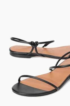 LAUREL SANDAL | BLACK -Chic Style Shop STAUD LAUREL SANDAL BLACK SPRING 23 ECOM 4
