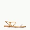 LAUREL CRYSTAL SANDAL | RHINESTONE CASHEW SUEDE