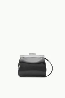 LENNON CONVERTIBLE BAG | BLACK POLISHED -Chic Style Shop STAUD LENNON CONVERTIBLEBAG BLACK FALL 23 ECOM 2