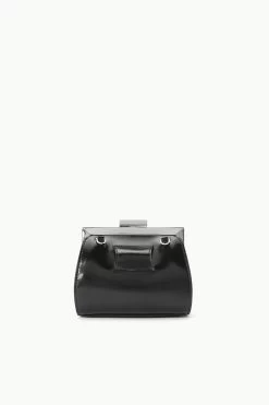 LENNON CONVERTIBLE BAG | BLACK POLISHED -Chic Style Shop STAUD LENNON CONVERTIBLEBAG BLACK FALL 23 ECOM 3