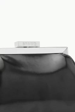 LENNON CONVERTIBLE BAG | BLACK POLISHED -Chic Style Shop STAUD LENNON CONVERTIBLEBAG BLACK FALL 23 ECOM 5
