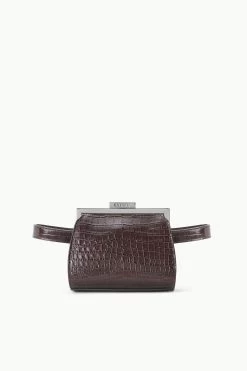 LENNON CONVERTIBLE BAG | ESPRESSO CROC EMBOSSED