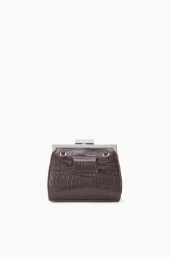 LENNON CONVERTIBLE BAG | ESPRESSO CROC EMBOSSED -Chic Style Shop STAUD LENNON CONVERTIBLEBAG ESPRESSO FALL 23 ECOM 3