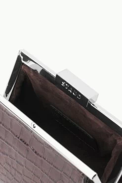 LENNON CONVERTIBLE BAG | ESPRESSO CROC EMBOSSED -Chic Style Shop STAUD LENNON CONVERTIBLEBAG ESPRESSO FALL 23 ECOM 4