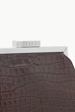 LENNON CONVERTIBLE BAG | ESPRESSO CROC EMBOSSED -Chic Style Shop STAUD LENNON CONVERTIBLEBAG ESPRESSO FALL 23 ECOM 5
