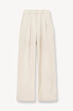 LUISA PANT | OAT MILK -Chic Style Shop STAUD LUISA PANT OAT MILK SUPF 23 ECOM 1