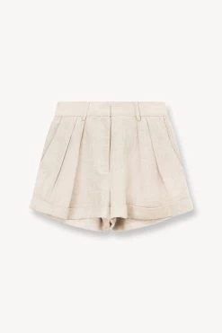 LUISA SHORT | OAT MILK 10 LUISA SHORT | OAT MILK -Chic Style Shop STAUD LUISA SHORT OAT MILK SUPF 23 ECOM 1
