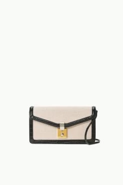 GWEN CLUTCH | NATURAL BLACK