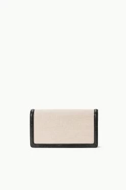 GWEN CLUTCH | NATURAL BLACK 8 GWEN CLUTCH | NATURAL BLACK -Chic Style Shop STAUD MARIKE BAG NATURALBLACK SUPF 23 ECOM 2