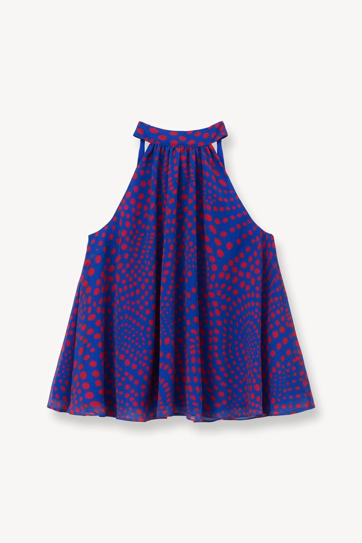 MARLOWE TOP | LAPIS WAVY DOT 5 MARLOWE TOP | LAPIS WAVY DOT - Image 5