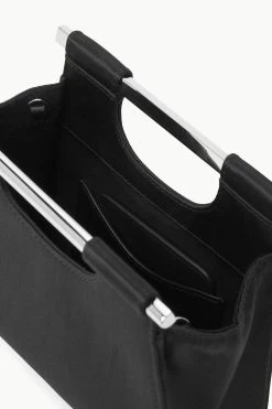 MAR MINI BAG | BLACK SATIN -Chic Style Shop STAUD MARMINI BAG BLACK FALL 23 ECOM 3