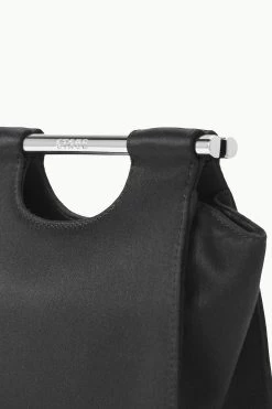 MAR MINI BAG | BLACK SATIN -Chic Style Shop STAUD MARMINI BAG BLACK FALL 23 ECOM 4 R