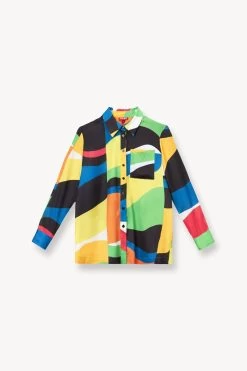 MARTHA TUNIC | MARBLE WAVE 12 MARTHA TUNIC | MARBLE WAVE -Chic Style Shop STAUD MARTHA TUNIC MARBLE WAVE SUPF 23 ECOM 1