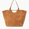 MAR TOTE | TAN SUEDE