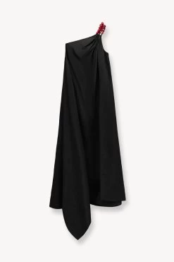 MASON DRESS | BLACK -Chic Style Shop STAUD MASON DRESS BLACK SUPF 23 ECOM 1 1