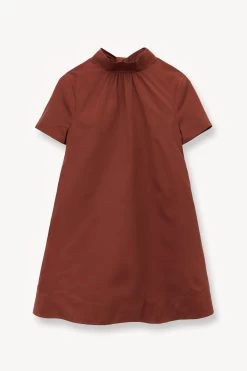 MINI ILANA DRESS | CLOVE -Chic Style Shop STAUD MINI ILANA DRESS CLOVE SUPF 23 ECOM 1