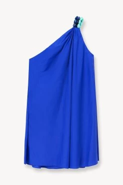 MINI MASON DRESS | LAPIS -Chic Style Shop STAUD MINI MASON DRESS LAPIS SUPF 23 ECOM 1