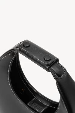 MINI MOON BAG | BLACK -Chic Style Shop STAUD MINI MOON BAG BLACK HOLIDAY 22 ECOM 3 0d3573e2 1bdd 4ab8 83b6 3d7b2ee96054