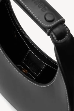 MINI MOON BAG | BLACK -Chic Style Shop STAUD MINI MOON BAG BLACK HOLIDAY 22 ECOM 4 b3634297 341a 4915 8196 7eb6f37d47a1