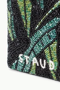 ZOE BEADED BAG | GREEN PALM -Chic Style Shop STAUD MINIBEADEDCOTE BAG GREENPALM SUPF 23 ECOM 3