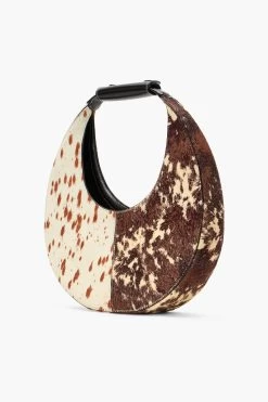 MOON SPLIT BAG | MIXED HAIRCALF 11 MOON SPLIT BAG | MIXED HAIRCALF -Chic Style Shop STAUD MOON BAG MXHC HOLIDAY 22 ECOM 2