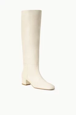 NANCY BOOT | CREAM 11 NANCY BOOT | CREAM -Chic Style Shop STAUD NANCY BOOT CREAM FALL 22 ECOM 2