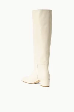 NANCY BOOT | CREAM 13 NANCY BOOT | CREAM -Chic Style Shop STAUD NANCY BOOT CREAM FALL 22 ECOM 3