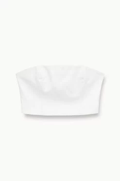 NYLA TOP | WHITE -Chic Style Shop STAUD NYLA TOP WHITE SPRING 23 ECOM 1