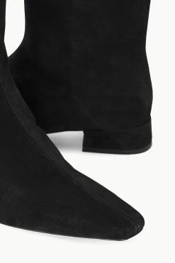 OLGA BOOT | BLACK SUEDE 10 OLGA BOOT | BLACK SUEDE -Chic Style Shop STAUD OLGA BOOT BLACK FALL 23 ECOM 5
