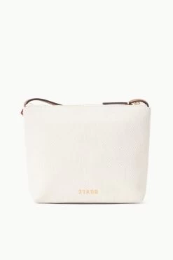 ACE CROSSBODY BAG | NATURAL TAN -Chic Style Shop STAUD PADDLE BAG IVORY SUPF 23 ECOM 2