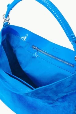 PERRY BAG | DIRECTOR BLUE SUEDE -Chic Style Shop STAUD PARRYHOBO BAG DIRECTORBLUE FALL 23 ECOM 3