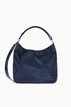 PERRY BAG | NAVY HAIRCALF