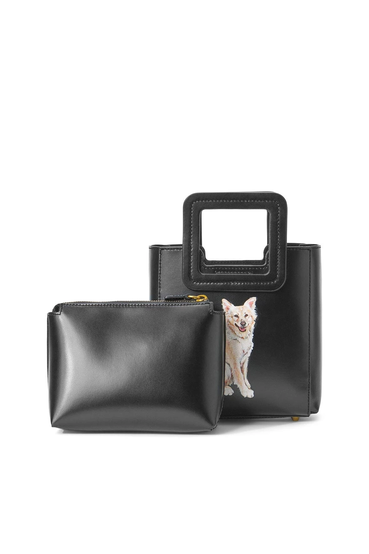 CUSTOM MINI SHIRLEY LEATHER BAG | BLACK - Image 2