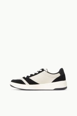STAUD + KEDS THE COURT SNEAKER | BLACK CREAM -Chic Style Shop STAUD PICKLEBALL SNEAKER BLACK SUPF 23 ECOM 3 web