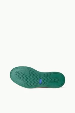 STAUD + KEDS THE COURT SNEAKER | CREAM GREEN -Chic Style Shop STAUD PICKLEBALL SNEAKER IVORY SUPF 23 ECOM 5 1