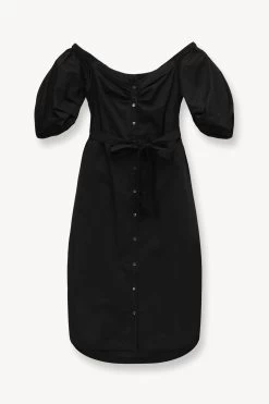 REESE DRESS | BLACK -Chic Style Shop STAUD REESE DRESS BLACK SUPF 23 ECOM 1 1