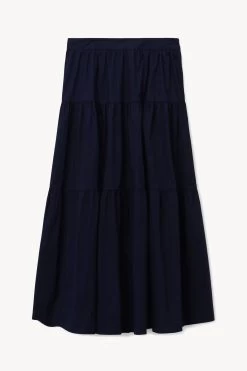 SEA SKIRT | NAVY 10 SEA SKIRT | NAVY -Chic Style Shop STAUD SEA SKIRT NAVY HOLIDAY 22 ECOM 1