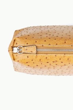 SHIRLEY LEATHER BAG | WALNUT OSTRICH EMBOSSED 11 SHIRLEY LEATHER BAG | WALNUT OSTRICH EMBOSSED -Chic Style Shop STAUD SHIRLEYLEATHER TOTE WALNUT FALL 23 ECOM 5