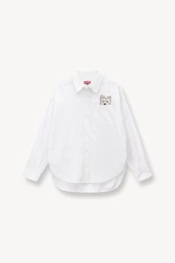Chic Style Shop -Chic Style Shop STAUD SHIRT WHITE PET SPRING 23 ECOM 1