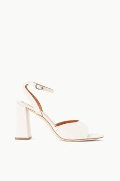 SOLANGE HEEL | WHITE