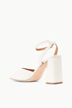 SOLANGE HEEL | WHITE -Chic Style Shop STAUD SOLANGE HEEL WHITE SPRING 23 ECOM 3