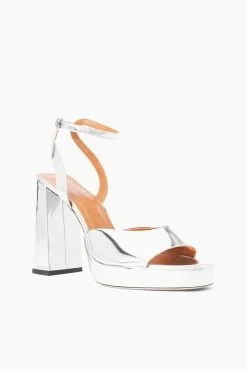 SOLANGE PLATFORM | CHROME 9 SOLANGE PLATFORM | CHROME -Chic Style Shop STAUD SOLANGE PLATFORM CHROME FALL 23 ECOM 2