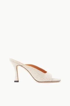 SYLVIA MULE | NATURAL LINEN